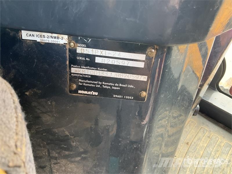 Komatsu D51PXi-24 Crawler Dozer (Inoperable) Bulldozer på larvebånd