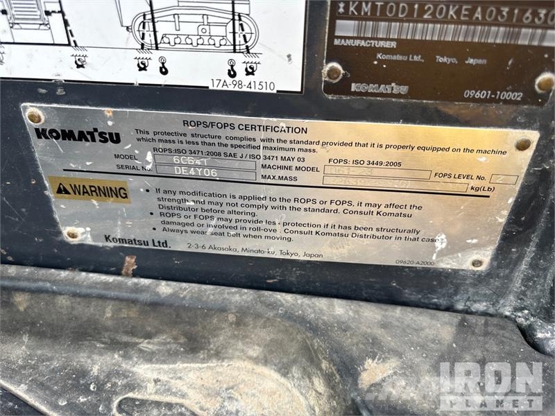 Komatsu D61PXi-23 Crawler Dozer (Inoperable) Buldožeri guseničari