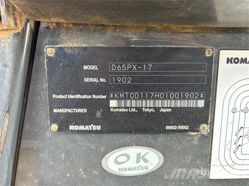 Purchase Komatsu D65PX-17 crawler dozers, Bid & Buy on Auction