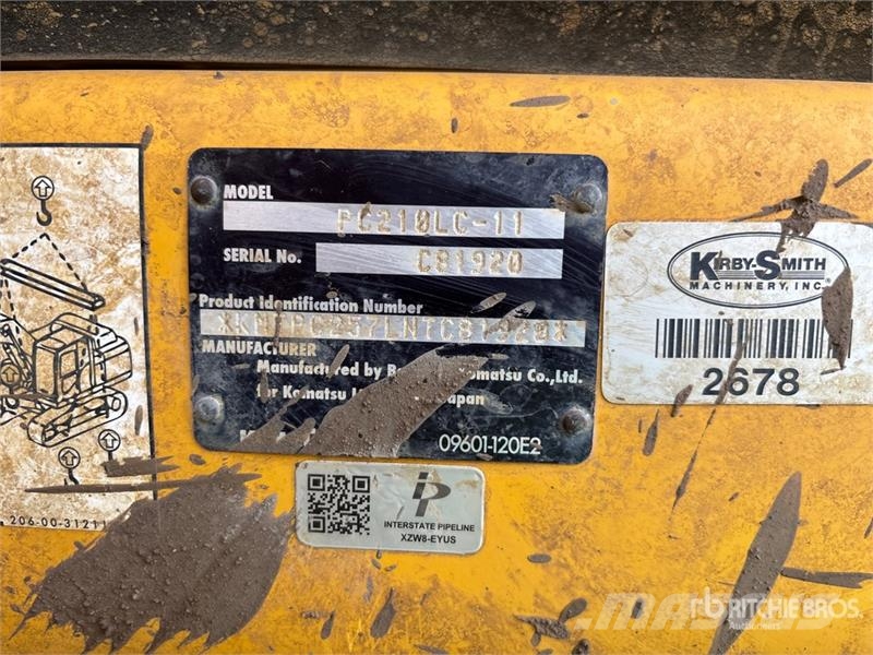 Komatsu PC 210 LC 11 Tracked Excavator Εκσκαφείς με ερπύστριες