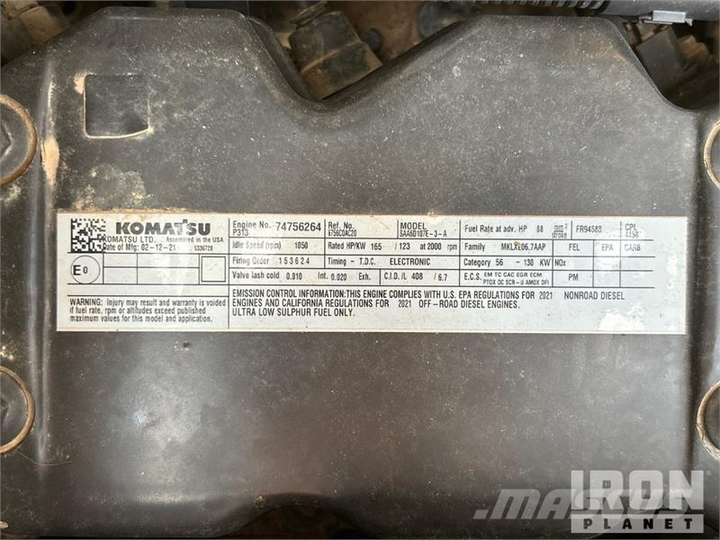 Komatsu PC 210 LC 11 Tracked Excavator Escavatori cingolati