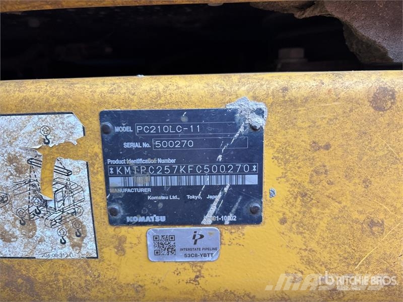 Komatsu PC 210 LC 11 Tracked Excavator Gravemaskiner på larvebånd
