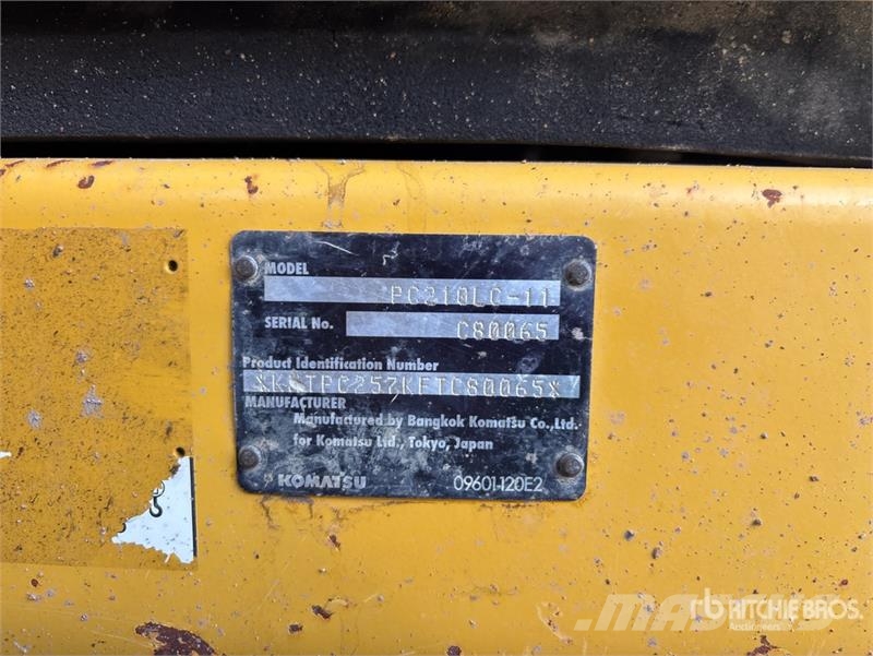 Komatsu PC 210 LC 11 Tracked Excavator Εκσκαφείς με ερπύστριες