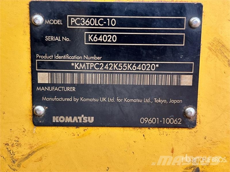 Komatsu PC 360 LC-10 Tracked Excavator Bageri guseničari