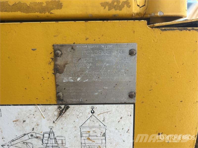 Komatsu PC138USLC-10 Tracked Excavator 大型油圧ショベル12t以上(パワーショベル・ユンボ)