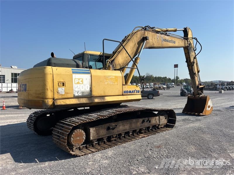Komatsu PC200LC-7L Tracked Excavator Bagri goseničarji