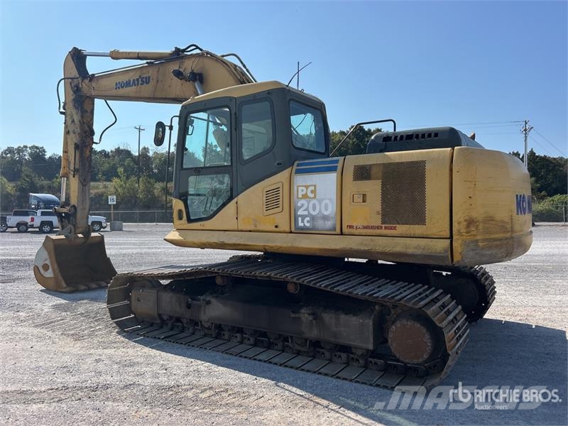 Komatsu PC200LC-7L Tracked Excavator Bagri goseničarji