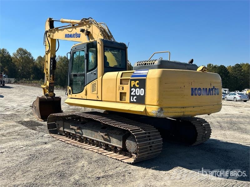 Komatsu PC200LC-8 Lánctalpas kotrók