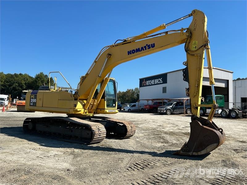 Komatsu PC200LC-8 Lánctalpas kotrók