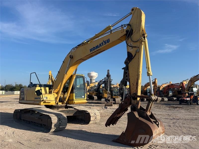 Komatsu PC200LC-8 Tracked Excavator Lánctalpas kotrók