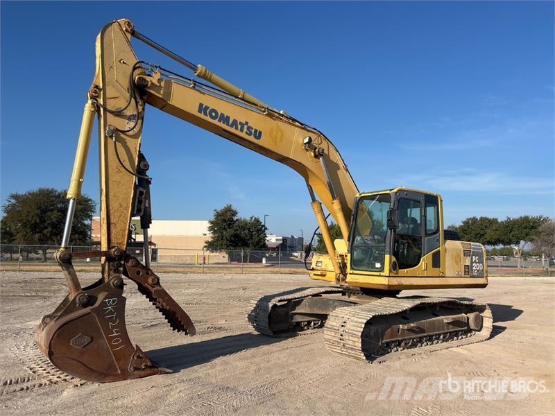 Komatsu PC200LC-8 Tracked Excavator Lánctalpas kotrók
