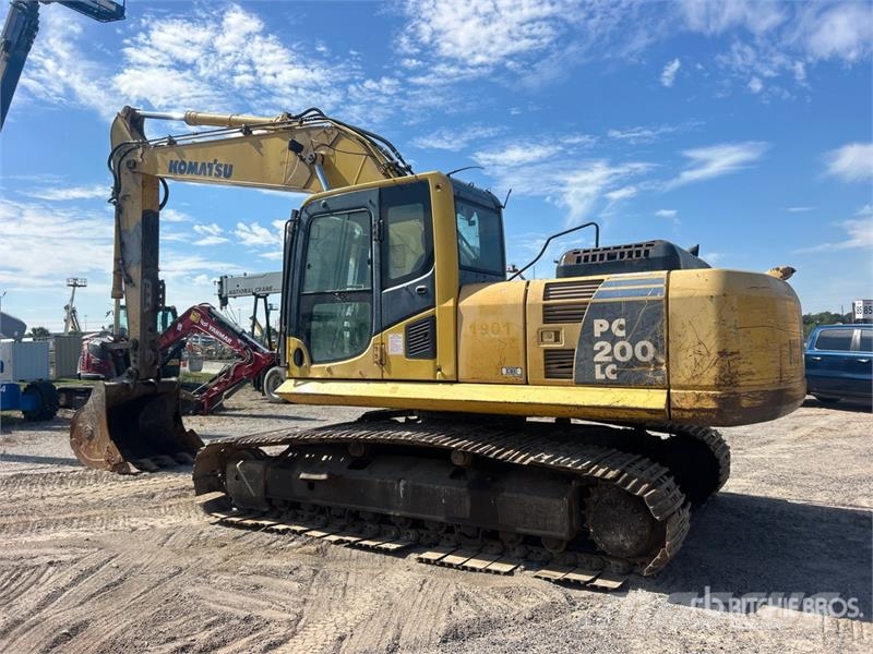 Komatsu PC200LC-8 Tracked Excavator Bageri guseničari