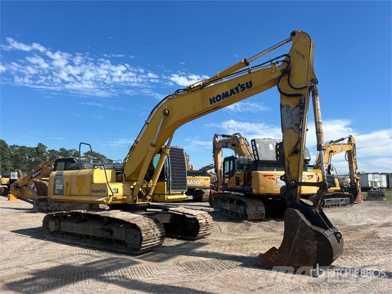 Komatsu PC200LC-8 Tracked Excavator Bageri guseničari