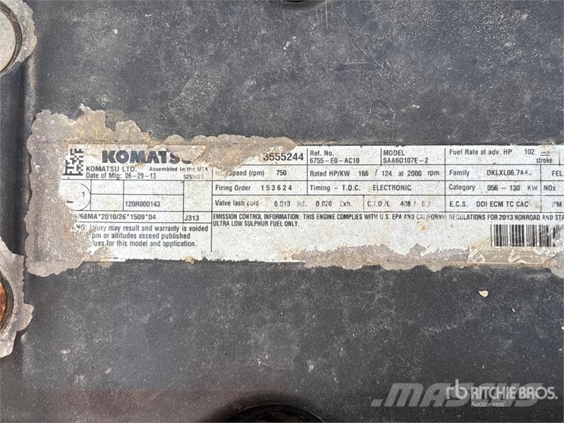 Komatsu PC210LC-10 Tracked Excavator Gravemaskiner på larvebånd