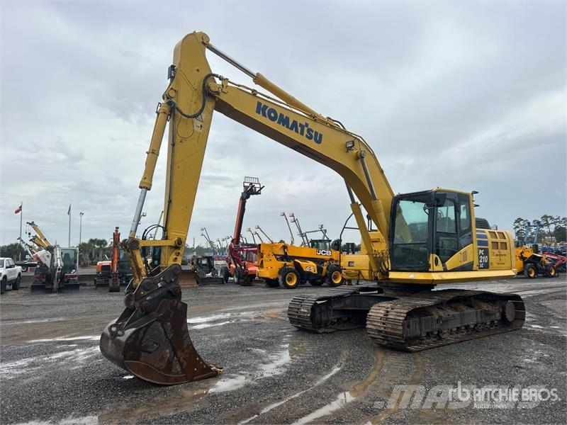 Komatsu PC210LC-10 Tracked Excavator Lánctalpas kotrók
