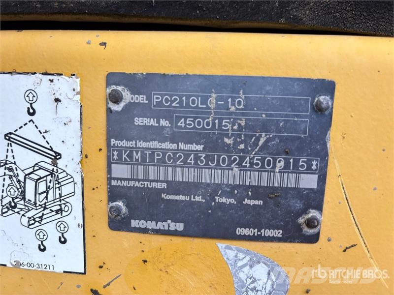 Komatsu PC210LC-10 Tracked Excavator Верижен екскаватор