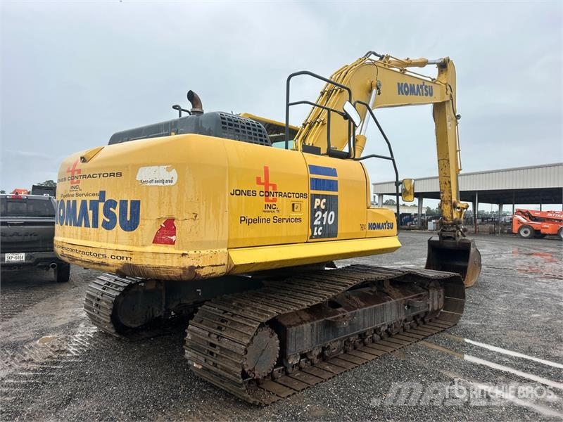 Komatsu PC210LC-10 Tracked Excavator Lánctalpas kotrók