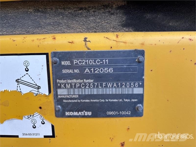 Komatsu PC210LC-11 Tracked Excavator Crawler excavators