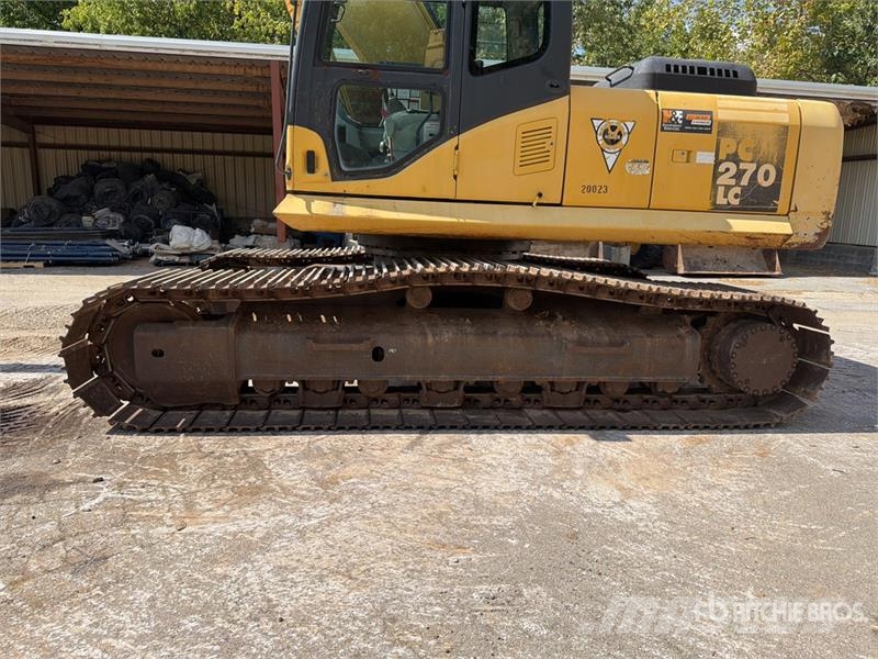 Komatsu PC270LC-7 Vikšriniai ekskavatoriai