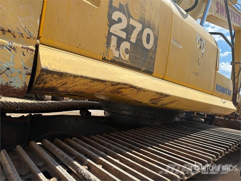 Komatsu PC270LC-7 Vikšriniai ekskavatoriai