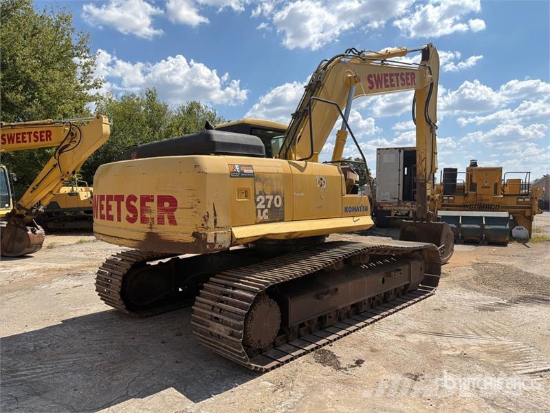 Komatsu PC270LC-7 Vikšriniai ekskavatoriai