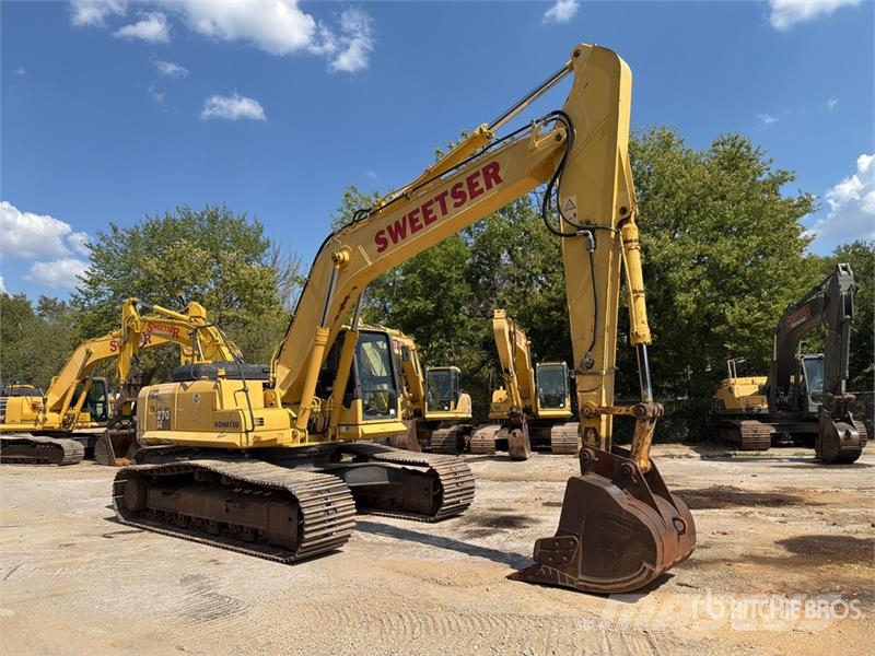 Komatsu PC270LC-7 Vikšriniai ekskavatoriai