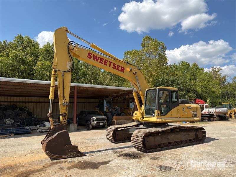 Komatsu PC270LC-7 Vikšriniai ekskavatoriai