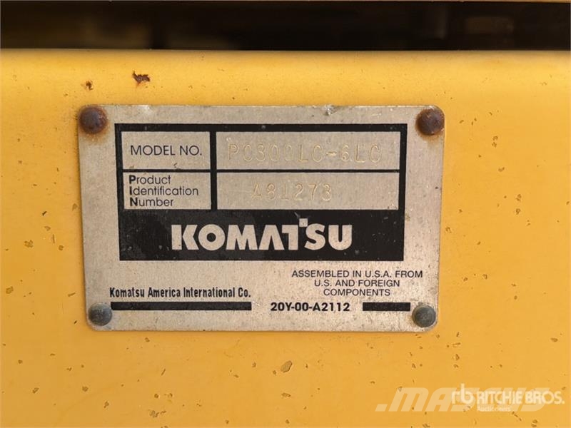 Komatsu PC300LC-6LC Tracked Excavator Crawler excavators