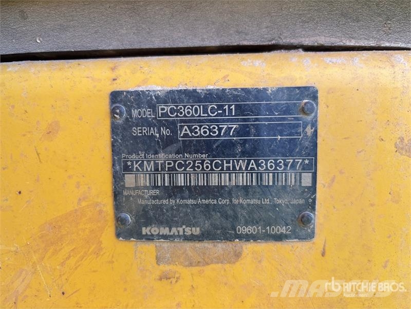 Komatsu PC360LC 11 Tracked Excavator Raupenbagger