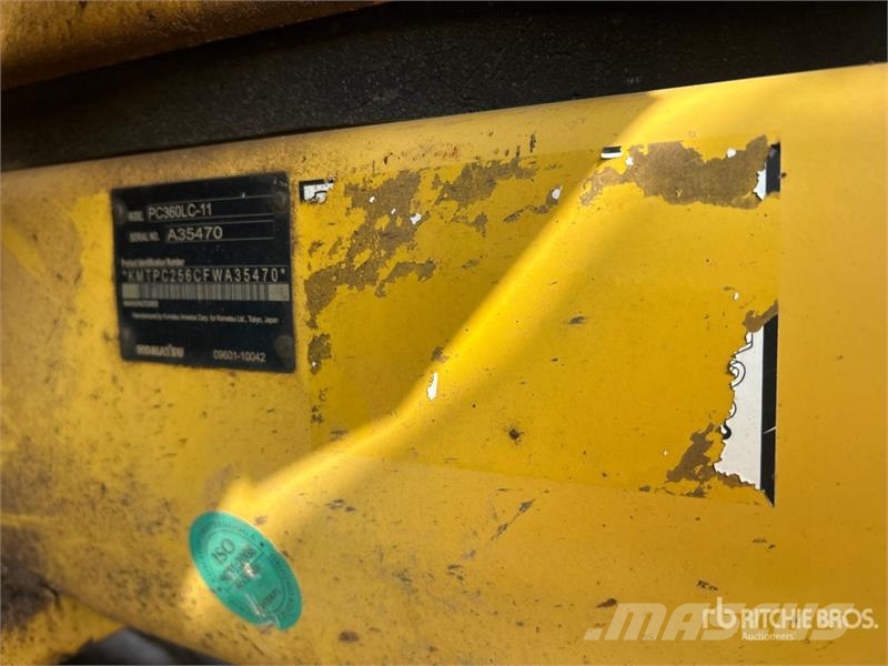 Komatsu PC360LC 11 Tracked Excavator (Inoperable) Lánctalpas kotrók