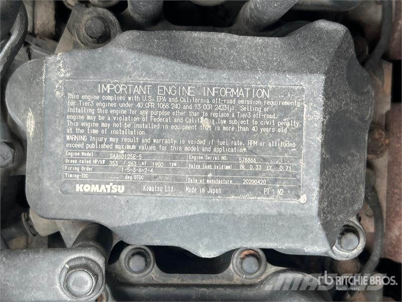 Komatsu PC400LC Tracked Excavator Rupsgraafmachines
