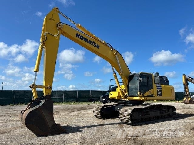 Purchase Komatsu PC490LC-11 crawler excavators, Bid & Buy on