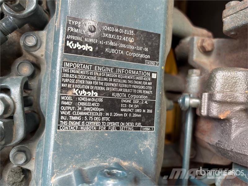 Komatsu PC56-7 Mini Excavator Miniekskavaatorid < 7 t