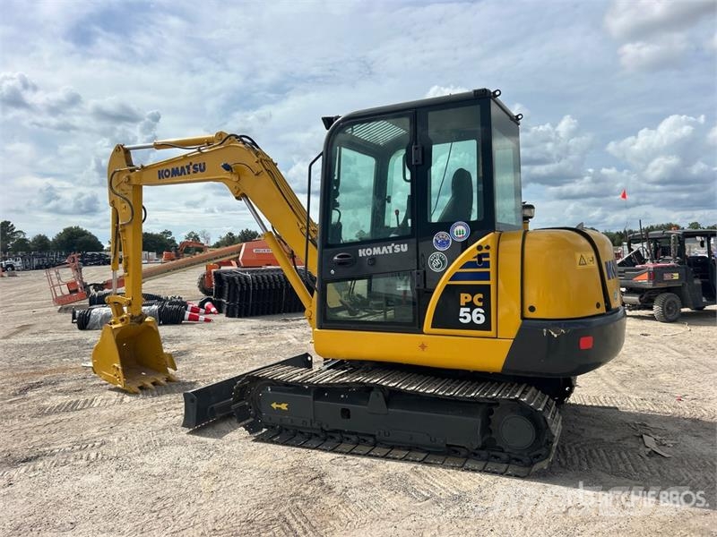 Komatsu PC56-7 Mini Excavator حفارات صغيرة أقل من 7 طن (حفارات صغيرة)