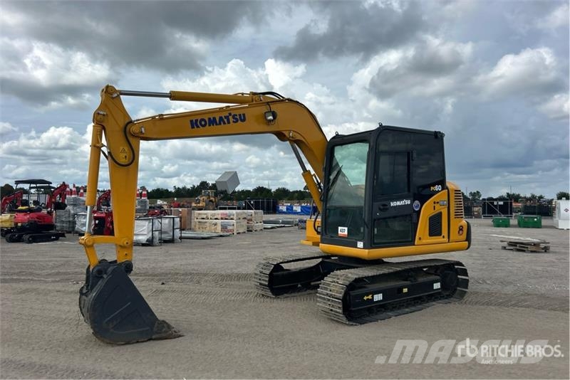 Komatsu PC60-8 Tracked Excavator Lánctalpas kotrók