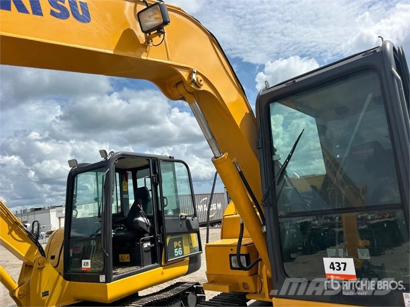 Komatsu PC60-8 Tracked Excavator Lánctalpas kotrók