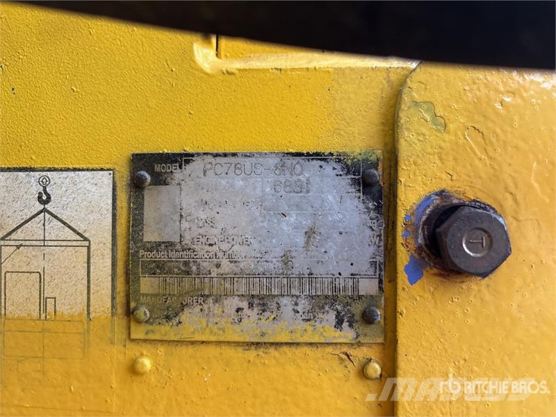 Komatsu PC78US-6 Tracked Excavator (Inoperable) Gravemaskiner på larvebånd