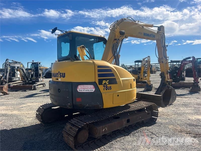 Komatsu PC78US-8 Tracked Excavator Верижен екскаватор