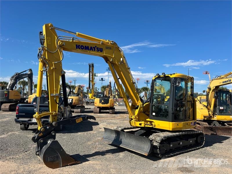 Komatsu PC88MR-11 Tracked Excavator Rupsgraafmachines