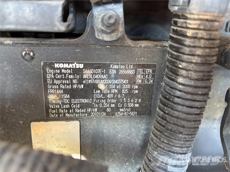 Komatsu WA250-6 Wheel Loader (Inoperable) Chargeuse sur pneus