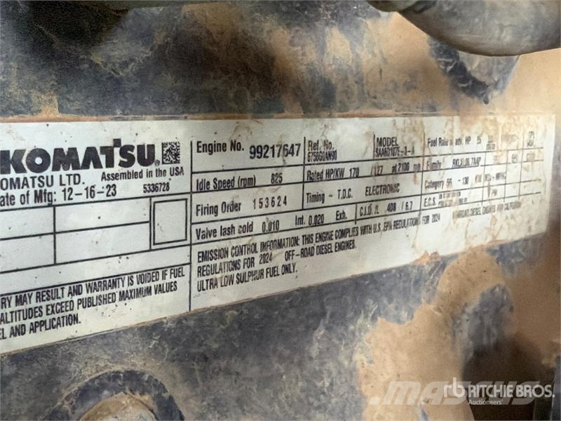 Komatsu WA320-8 Wheel Loader Radlader