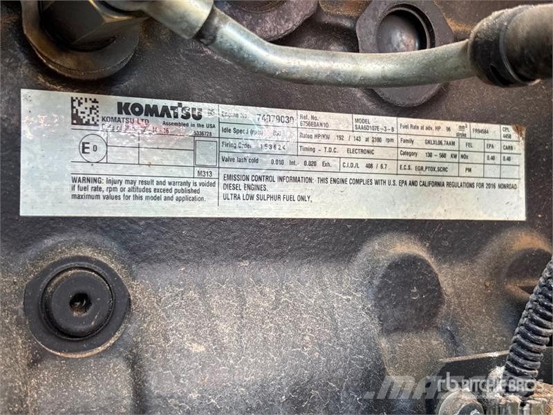 Komatsu WA380-8 Wheel Loader Chargeuse sur pneus