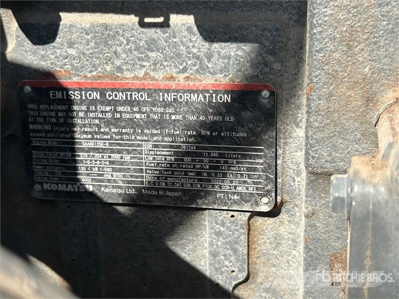 Komatsu WA470-7 Pale gommate