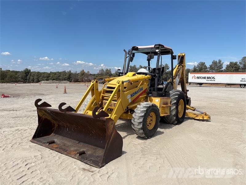 Komatsu WB140 Retroescavadeiras