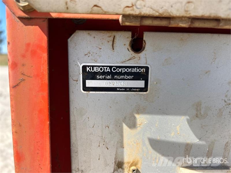 Kubota GL7000 6.5 kW Portable Generator Set Outros Geradores