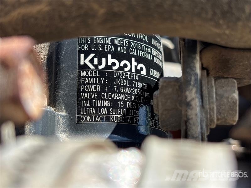 Kubota K008T4 Mini Excavator Minigravemaskiner