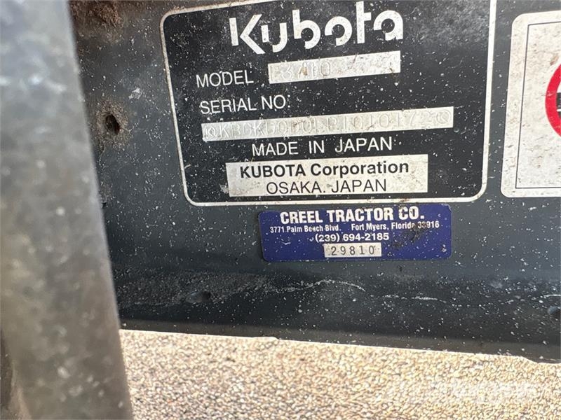 Kubota KUF3710 Ride-On Lawn Mower Reitermäher