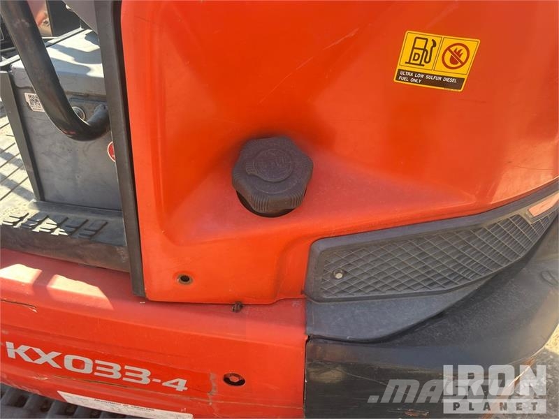 Kubota KX033-4 Mini bageri <7t