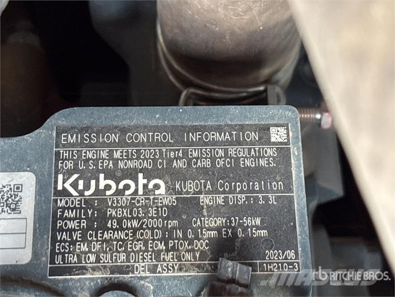 Kubota KX080-4S2 Tracked Excavator Escavatori cingolati