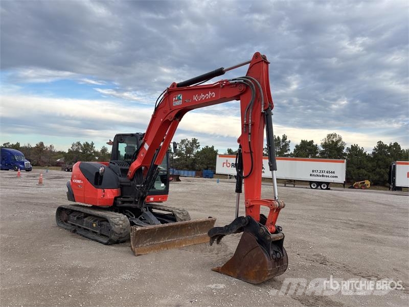Kubota KX080-4S2 Tracked Excavator Escavatori cingolati